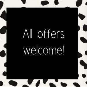 ALL OFFERS WELCOMED  🌼⭐️🌺♥️🥰